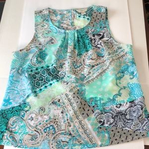 Cj banks sleeveless blouse 14w